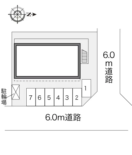 ★手数料０円★宇都宮市東簗瀬　月極駐車場（LP）